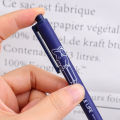 6Pcs/Set 0.5Mm ST Head Smooth Writing Examination Pen Cute Simple Life Black Ink Press Gel Signature Pens Student Office Stationery High Quality Quick Dry Neutral Pens. 