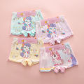 【6 pieces】Girls' panties, boxers, shorts, cotton kids, baby girls, boxer briefs. 