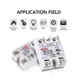 Solid State Relay (SSR) Input 3-32V DC Output 24-380V AC 10/40/80 Ampere High Load Controller. 