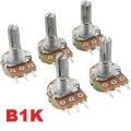 1ps- B1K 1K Ohm WH148 3Pin Linear Potentiometer Pot Shaft 20mm Mono Volume   Controller. 