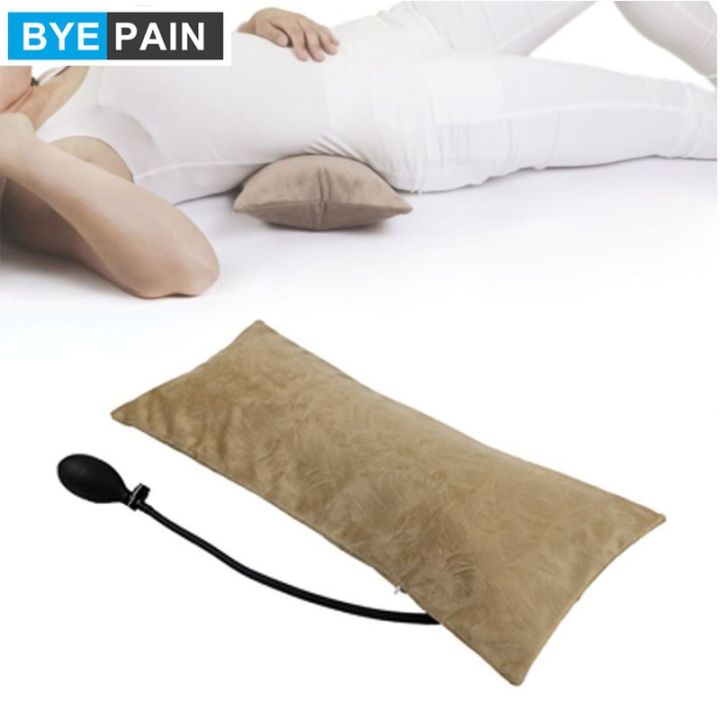 1Pcs Multifunctional Portable Air Inflatable Pillow for Lower Back Pain,Orthopedic Lumbar Support Cushion,Travel,Waist