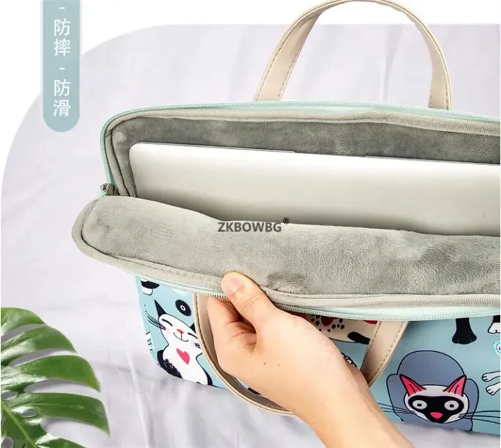 Cute%20Briefcase%20for%20Xiaomi%20Mi%20Laptop%20Pro%20Redmi%20Book%2014%20PRO%2015.4%20Air%2013%2012.5%20Laptop%20Bag%2013%20Inch%20Notebook%20Handbag%20for%20Women%20Girls%20-%20Image%204