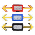 Bicycle helmet tail light waterproof high brightness LED tail light outdoor cycling lighting accessories mountain bike turn signal. 