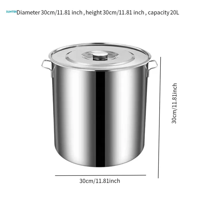 Stainless%20Steel%20Stockpot%20Heavy%20Duty%20Multipurpose%20Large%20Soup%20Pot%20Deep%20Cooking%20Pot%20for%20Commercial%2030cm%20-%20Image%207