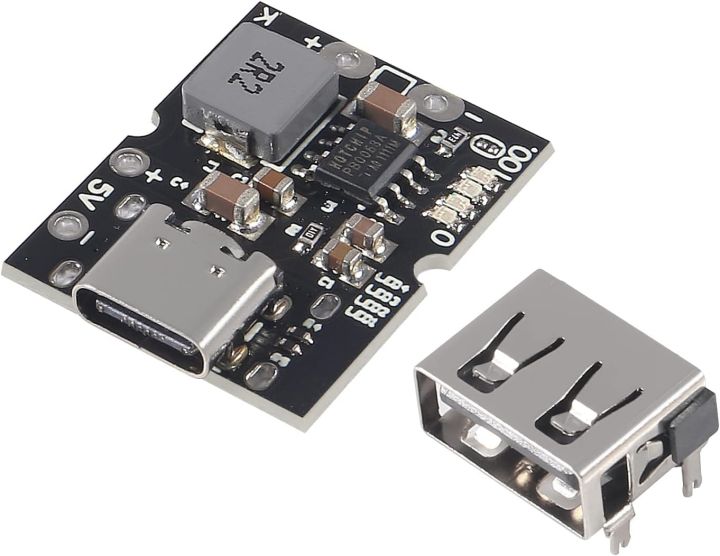 Power Bank Circuit Module Type-C USB 5V 2A Boost Converter Step-Up Power Module