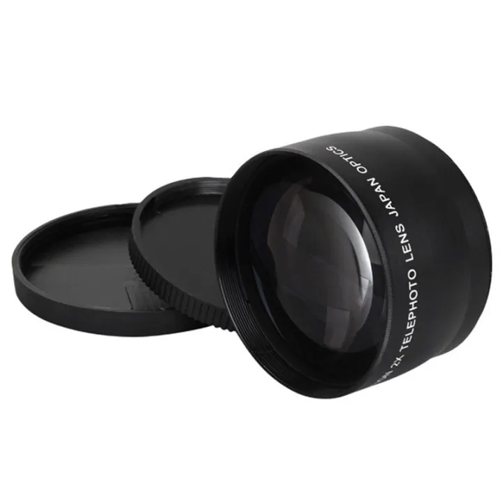58Mm%202X%20Telephoto%20Lens%20Tele%20Converter%20For%20Canon%20Nikon%20Sony%20Pentax%2018-55Mm%20-%20Image%204