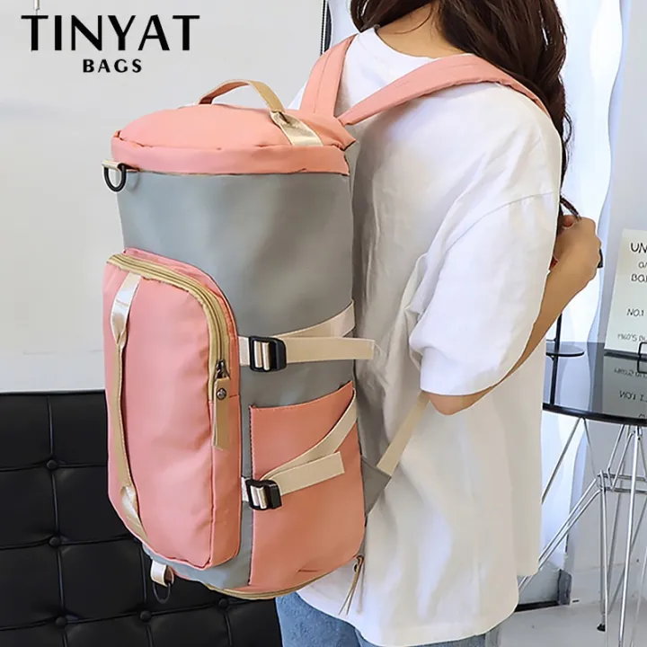 TINYAT%20Large%20Capacity%20Travel%20Backpack%20Weekend%20Gym%20Women's%20Travel%20Bag%20Ladies%20Sports%20Yoga%20Luggage%20Bags%20Multifunction%20Men%20Crossbody%20-%20Image%206