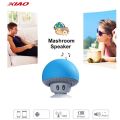 【FUPANG】Portable Mini Mushroom Wireless Speaker na may Stereo Subwoofer na may Silicone Suction Cup na may malakas na na may Phone Holder at Mic.. 