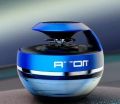 Atom Solar Car Dashboard Air Freshener Perfume Best Quality - Black,Blue & Green. 