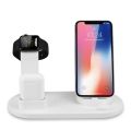 The new 3-in-1 wireless charger is suitable for fast charging of mobile phones and watches, multi-function wireless charging and charging docks. 