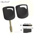 【Alizeker Mall】Okeytech For Ford Mondeo Focus Transit KA Transponder Car Key  with 4D60 Chip FO21 Blade. 