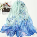 Hot Selling Chiffon Scarf Fashion Dance Supplies Gauze 160X50 Beach Towel Souvenirs Shawl Supply Wholesale. 
