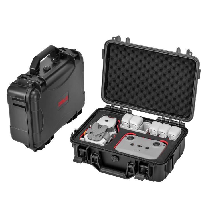 For DJI Lito 1 / X1 STARTRC PP Waterproof Shockproof Suitcase Portable Storage Box (Black)