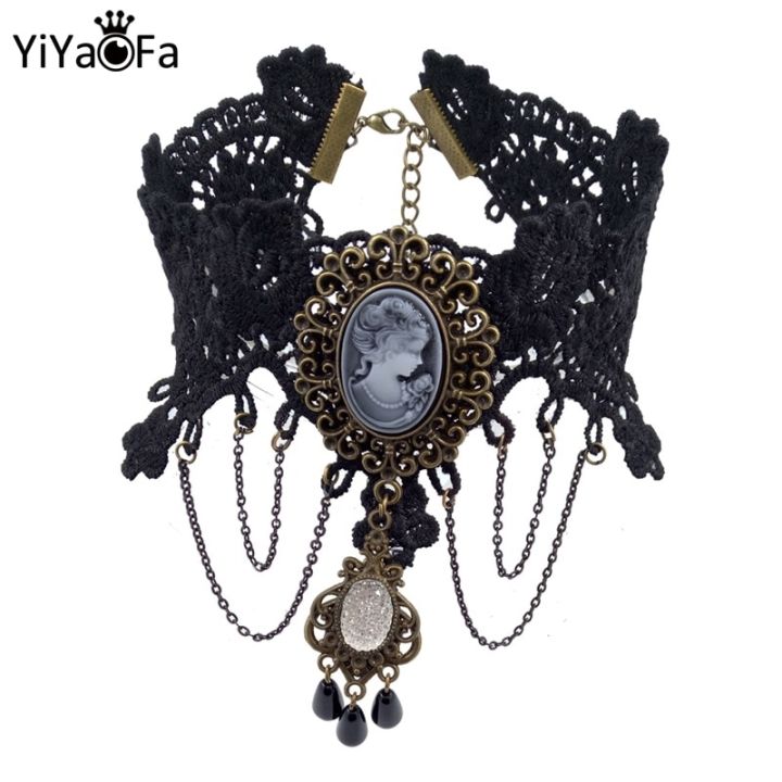 YiYaoFa%20Choker%20Necklace%20Gothic%20Jewelry%20Vintage%20Lace%20Necklace%20Pendant%20Women%20Accessories%20False%20Collar%20Statement%20Necklace%20GN-22%20-%20Image%202