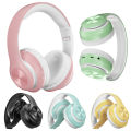 P68 Bluetooth 5.0 Foldable Rechargeable Wireless Headset HiFi Sound Headphones.