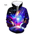 Fashion 3D Starry Sky Printed Pop Men Hoodies Long Sleeved Sport Hoodie Kids Cool Streetwear Sweatshirts Women Vintage Pullovers.