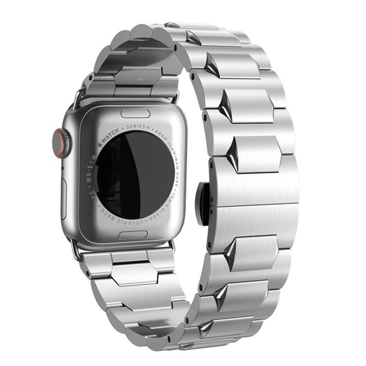 42Mm%20Stainless%20Steel%20Watch%20Band%20Bracelet%20Strip%20For%20Apple%20Watch%20Iwatch%20Series%201/2/3%20Mens%20Apple%20Watch%20Bands%20-%20Smart%20Watch%20Belt%20-%20Image%205