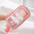 3/1 pieces /set Waterproof Makeup Bag for Women Ladies Travel Wash Bag Organizer Cosmetic case toiletries Clear Transparent Makeup bag pouch Toiletry box for Female Girls. 