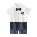 Newborn Romper Baby Boys Summer Clothes Infant Boy Gentleman Rompers Baby Cotton Soft Clothing.