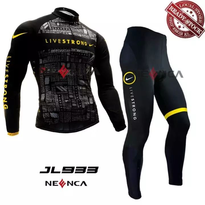 【Worth-Buy】 LIVESTRONG Cycling Jersey - JL933 NEW Racing Downhill Jerseys Cycling Jersey Mountain Bike Motorcycle Jerseys Motocross Sportwear Clothing Cycling Bicycle Outdoor Long Sleeves Jersey/Pant/Set