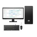 HP 280 Pro G8 MT Intel Core i3 10105 8GB DDR4 1TB HDD Micro Tower Brand PC with Monitor. 