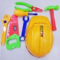 Helmet With Mechanic Tools Toy Set For Baby - Toy. 