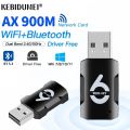 900Mbps USB WiFi 6 Adapter Bluetooth 5.0 Dual Band Wireless Wifi Dongle For PC Laptop Wlan Receiver For WIN 8/10/11 Free Driver.