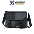 MENSPE Men Bags Men's Shoulder Bag Cross Body Bag Leisure Messenger Bag Color Blocking Design Large Capacity Sling Bag Anti Theft Casual Bag Men Fashion Briefcase Waterproof Oxford Fabric for Sport Street Travel Outdoor. 