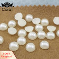 Faux Half Pearl Bead Flat Bk DIY Resin Faux We Pearl. 