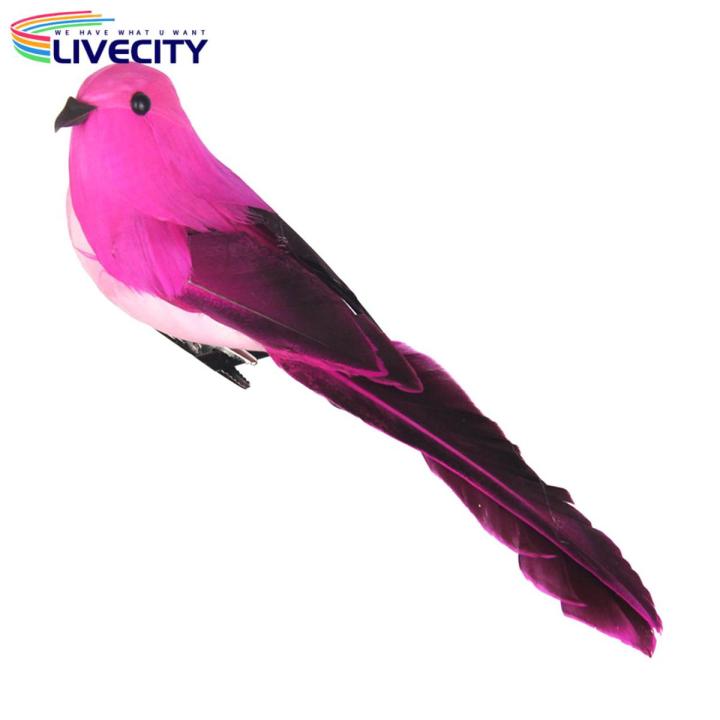 Fake Bird Touch Adorable Lawn Bird Figurine Ornament