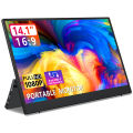 Dopesplay Portable Monitor 14.1 Inch 1080P FHD USB-C Laptop External Second Screen HDMI Gaming IPS Computer Display Ps4 Ps5. 
