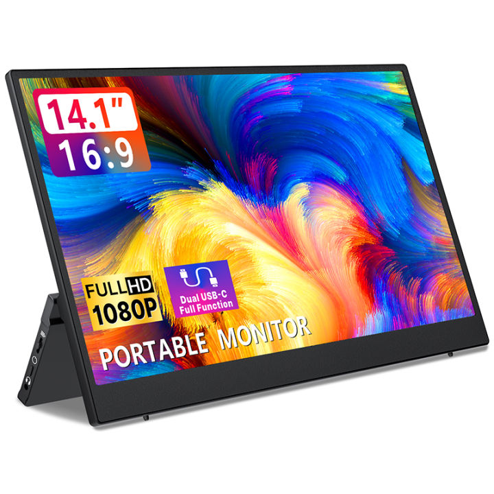 Dopesplay%20Portable%20Monitor%2014.1%20Inch%201080P%20FHD%20USB-C%20Laptop%20External%20Second%20Screen%20HDMI%20Gaming%20IPS%20Computer%20Display%20Ps4%20Ps5%20-%20Image%202