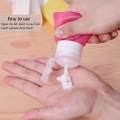 Portable Soft Silicone Travel Bottles 3PK Leak Proof Travel Containers Squeezable Refillable Bottle Set With Zipper Bag For Liquids Lotion Cond Shamp Soap (3ounce2ounce 1.25ounce).