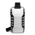 OZUKO USB Charging Anti-theft Waterproof Crossbody Multifunctional Chest Bag for Men & Women. 
