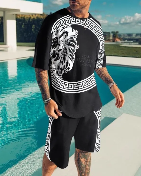 Summer%20Casual%20Beach%20T%20Shirt%20Shorts%202%20Piece%20Set%20Oversized%20Men's%20Sports%20Suits%203D%20Print%20Short%20Sleeve%20Tracksuit%20O-neck%20Men%20Clothing%20-%20Image%205