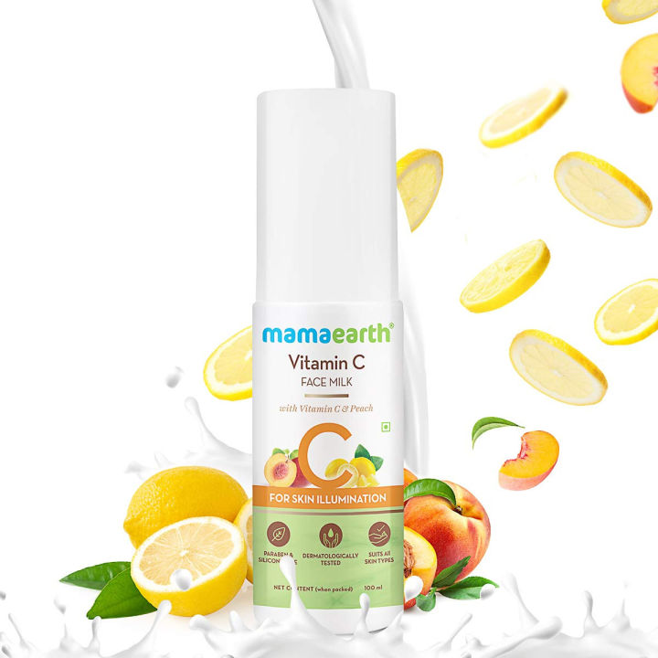MamaearthVitamin%20C%20Face%20Milk%20with%20Vitamin%20C%20%20100ml%20-%20Image%202