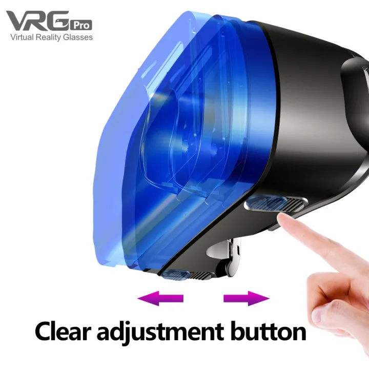 VRG%20Pro%203D%20VR%20Glasses%20Virtual%20Reality%20Full%20Screen%20Visual%20Wide-Angle%20VR%20Glasses%20For%205%20To%207%20inch%20Smart%20Devices%20-%20Image%204