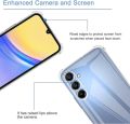 Samsung Galaxy A55   Transparent Soft & Flexible TPU With Bumper Mobile Back Cover. 
