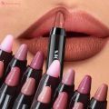 Matte Silky Lipliner Pencil Long-lasting Waterproof Lip Outline Non Stick Cup Lipstick. 