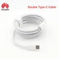 【happy one】Huawei Mate Lite Fast Charger and Double USB Type C Cable Quick Charge For P8 P9 P10 Lite 8x 7x Y5 Y6 Y7. 