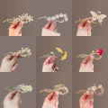 Elegant Antiquities Flower Hair Clip Hairpins For Women Girl Fashion Pearl Ponytail Holder Headband Twist Clips Hair Accessories Cologo. 