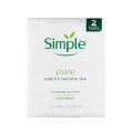 SIMPLE PURE SENSITIVE SKIN  SOAP 2*125GM PACK. 