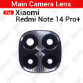 Replacement Back Main Camera Glass Lens for Xiaomi Redmi Note 14 Pro+ Plus  NOT A PROTECTOR  Rear Lens Repair Part. 