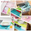 4 Pcs Washable Refrigerator Mats, Waterproof Fridge Mats, Drawer Mats. 