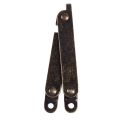 Furniture Box Rotatable Folding Lid Support Hinge Bronze Tone 8Pcs. 