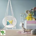 Premium Cotton Rope Swing/Jhula – Portable Indoor & Outdoor Swing for Adults & Kids, 100kg Capacity.