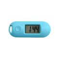 Silent Luminous Digital Electronic Clock LCD Display Alarm Clocks Student Study Pocket Watch Keychain Green Backlight Clocks.