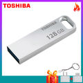 【Ready Stock+FREE Shipping+COD】Toshiba USB flash drive USB 2.0 flash 2TB high-speed pen drive 1TB 32GB 128GB 64GB 256GB 512GB 16GB 8GB 4GB 2GB 1GB metal USB memory stick suspension drive. 