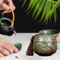 Ceramic Tea Canister Porcelain Ginger Jar Decor Table Centerpiece Coffee Storage Ports Jars Food Container for Restaurant Housewarming Hotel. 