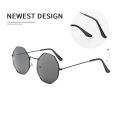 2023 Luxury Round Colors Sunglasses Women Metal Curved Temples Eyewear Ocean Rimless Fashion Sun Glasses Ladies UV400. 